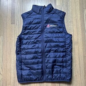 St. Louis City SC MLS Puffer Vest Navy Men's SZ Small Soccer Football STL MO
